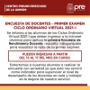 CICLO ORDINARIO 2021-I - PRIMERA ENCUESTA DE DOCENTES