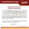 CICLO ESPECIAL VERANO 2024 - PRIMER EXAMEN