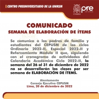 COMUNICADO