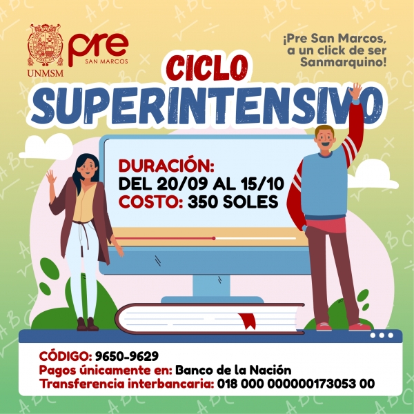 CICLO SUPERINTENSIVO VIRTUAL 2021