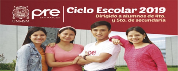 MATRICULA CICLO ESCOLAR 2019