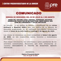 COMUNICADO