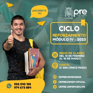 CICLO REFORZAMIENTO MÓDULO IV