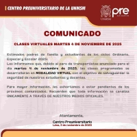 COMUNICADO