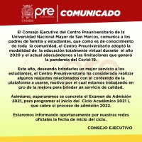 COMUNICADO