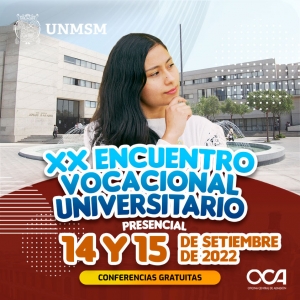 XX ENCUENTRO VOCACIONAL UNIVERSITARIO