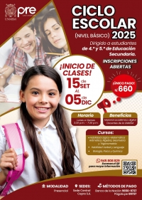 CICLO ESCOLAR 2025