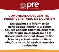 COMUNICADO