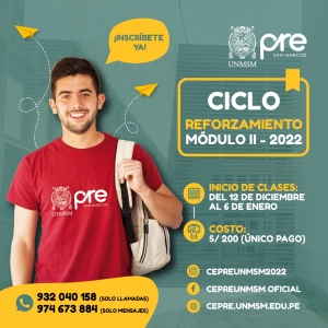 CICLO REFORZAMIENTO MÓDULO II