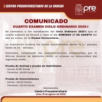 COMUNICADO
