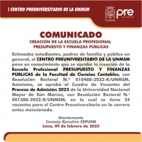 COMUNICADO