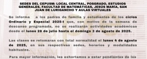 COMUNICADO