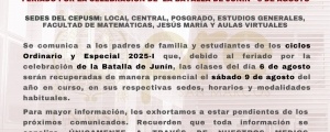 COMUNICADO