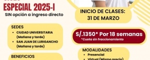 CICLO ESPECIAL 2025-I