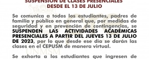 COMUNICADO